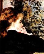 Pierre Renoir Pensive oil painting reproduction